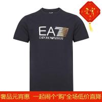 EMPORIO ARMANI EA7 阿玛尼 男士棉质圆领短袖T恤衫 3ZPT81 PJ02Z