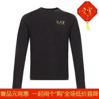 EMPORIO ARMANI EA7 阿玛尼 男士棉质圆领长袖T恤 6ZPT61 PJ03Z
