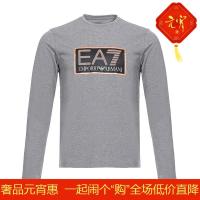 EMPORIO ARMANI EA7 阿玛尼 男棉质圆领长袖T恤 6ZPT58 PJ03Z