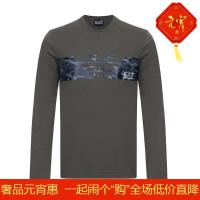 EMPORIO ARMANI EA7 阿玛尼 男士棉质圆领长袖T恤 3ZPT47 PJ30Z