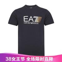 EMPORIO ARMANI EA7 阿玛尼 男士棉质圆领短袖T恤衫 3ZPT81 PJ02Z