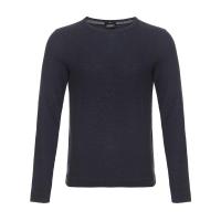 HUGO BOSS 雨果博斯 男士棉质圆领长袖针织衫 50378314