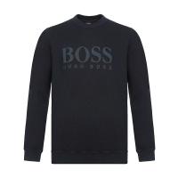 HUGO BOSS 雨果博斯 男士棉质圆领长袖针织衫 50398763