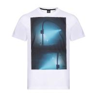 HUGO BOSS 雨果博斯 男士棉质圆领短袖T恤衫 50399709