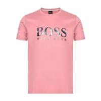 HUGO BOSS 雨果博斯 男士棉质圆领短袖T恤衫 50399745