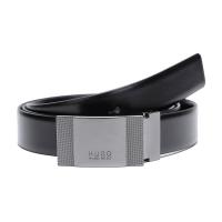 HUGO BOSS 雨果博斯 男士牛皮针扣/板扣式双面皮带腰带礼盒套装 50403016