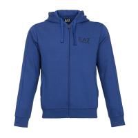 EMPORIO ARMANI EA7 阿玛尼 男款棉质加绒连帽拉链开襟上衣 6YPM59 PJ07Z