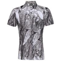 EMPORIO ARMANI EA7 阿玛尼 男士棉质短袖衬衫 903016 6P634
