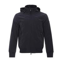 EMPORIO ARMANI 阿玛尼 男士聚酯纤维隐藏式连帽薄棉夹克外套 8N1B52 1NKRZ