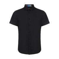 Versace Jeans 范思哲 男士棉质短袖衬衫 B1GPA6SB 24350