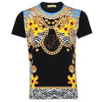 Versace Jeans 范思哲 男士棉质圆领短袖T恤 B3GPB740 36161