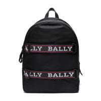 BALLY 巴利 男女通用款LOGO图案织物双肩包 FLIP