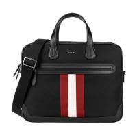 BALLY 巴利 男士尼龙手提单肩斜挎公文包 CHANDOS SM TSP