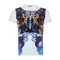 Versace Jeans 范思哲 男士棉质圆领短袖T恤 B3GPA718 36161