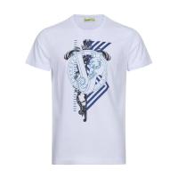 Versace Jeans 范思哲 男士棉质圆领短袖T恤 B3GSA73H 36598