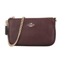 COACH 蔻驰 女士抛光鹅卵石纹皮革NOLITA 19腕包手拿包 53077