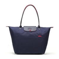 Longchamp 珑骧 女士 LE PLIAGE系列织物大号长柄可折叠手提单肩包购物袋 1899 619