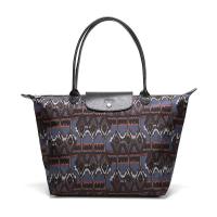 Longchamp 珑骧 女士尼龙涂层帆布大号长柄手提包 1899 649