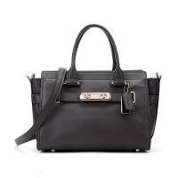 COACH 蔻驰 女士铬鞣皮革COACH SWAGGER 27手提单肩斜挎包 12111