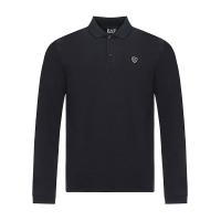 EMPORIO ARMANI EA7 阿玛尼 男士棉质长袖POLO衫 8NPF95 PJ03Z