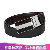 Bally 巴利 男士皮质板扣式皮带腰带 BOGART 35 M