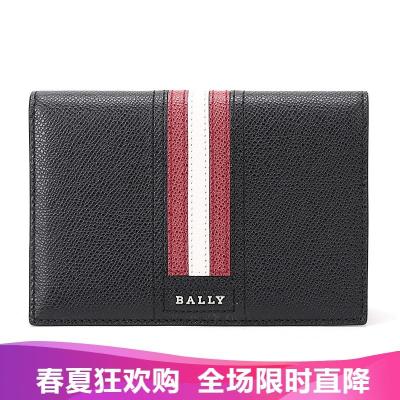 BALLY 巴利 男士皮质护照夹卡夹 TALKNIS LT