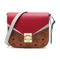 MCM 女士涂层帆布配皮小号单肩斜挎包 MWS9SPA21