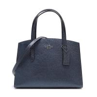 COACH 蔻驰 女士抛光鹅卵石纹皮革手提单肩斜挎包 35515