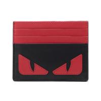 FENDI 男女通用Bag Bugs眼睛图案牛皮卡包卡夹 7M0164 A5F5