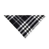 BURBERRY 博柏利 男女通用款格纹羊绒三角形围巾 40653501