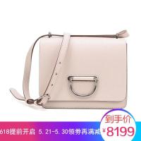 BURBERRY 博柏利 女款石色皮质D型环包单肩斜挎包 40762891