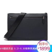 COACH 蔻驰 奢侈品 男士粒面皮革MANHATTAN信使包公文包 11039