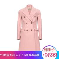 BURBERRY 博柏利 女款羊毛双排扣大衣外套