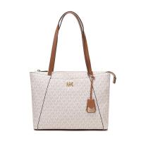 MICHAEL KORS 迈克·科尔斯 MK女包 PVC配皮中号手提单肩包 30H8GN2T2B