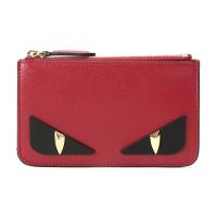 FENDI 女士BAG BUGS眼睛图案牛皮钥匙包零钱包 8AP151 A5PM