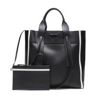 PRADA 普拉达 女士OUVERTURE系列牛皮大号手提单肩包 1BG230 2B2J V OWH