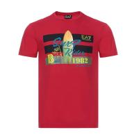 EMPORIO ARMANI EA7 阿玛尼 男士棉质圆领短袖T恤 3GPT15 PJT7Z