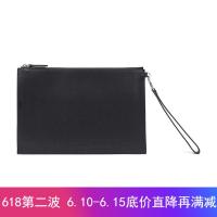 BURBERRY 博柏利 男女通用款皮革冲孔徽标收纳袋手拿包 40778231