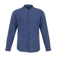 Z Zegna 杰尼亚 男士亚麻长袖衬衫 VS220 ZZC15