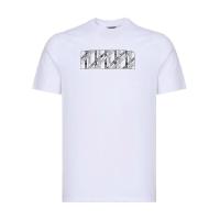 EMPORIO ARMANI 阿玛尼 男士印花棉质圆领短袖T恤衫 3G1TM5 1JTUZ