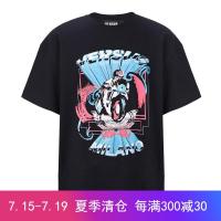 Versace VERSUS 范思哲 男士棉质短袖T恤衫 BU90765 BJ10388