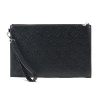 BURBERRY 博柏利 男款专属标识皮质收纳袋手拿包 80176491