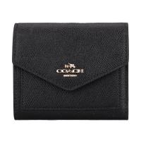 COACH 蔻驰 奢侈品 女士皮革短款钱包 58298