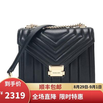 MICHAEL KORS 迈克·科尔斯 MK女包 奢侈品 大号羊皮单肩斜挎包 30F8GXIL3T