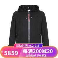 BURBERRY 博柏利 男士聚酯纤维连帽飞行员外套上衣 80133031