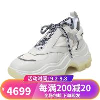 PRADA 普拉达 女士织物配皮系带运动鞋老爹鞋 1E586L 3KZL