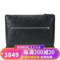 BURBERRY 博柏利 男款专属标识皮质手拿包 8014455