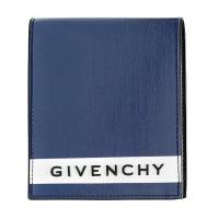 GIVENCHY 纪梵希 男士LOGO图案织物/聚氨酯短款钱包钱夹 BK6005K0M4