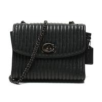 COACH 蔻驰 奢侈品 女士PARKER系列皮革绗缝铆钉链条包单肩斜挎 76029
