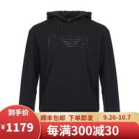 EMPORIO ARMANI 阿玛尼 男款棉质连帽卫衣运动衫 6G1MG5 1J36Z